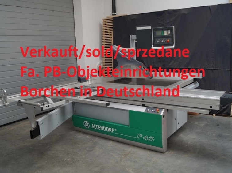 Pilarka formatowa ALTENDORF F 45 Pakiet III